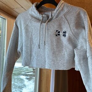 Champion, long sleeve cropped hoodie